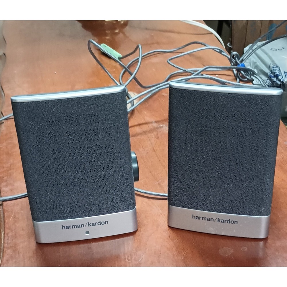 HP Harman Kardon Computer Speakers System Untested No Power Supply